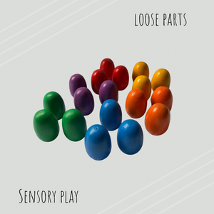 Loose parts - staand eitje
