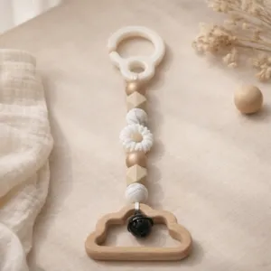 siliconen hanger met belletje