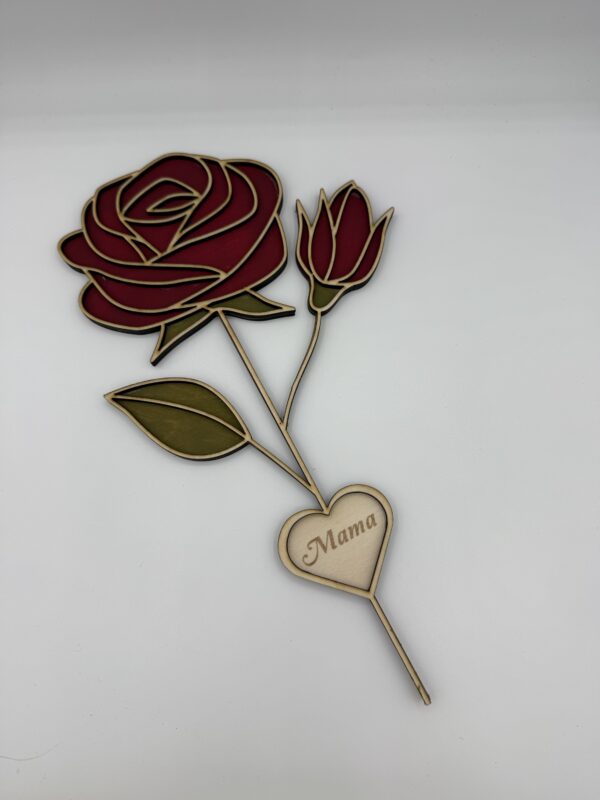 Houten roos